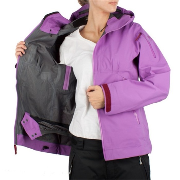 Arc’teryx Sentinel Jacket Gore-Tex Snow Ski Shell Purple Red XS GUC - Picture 14 of 14